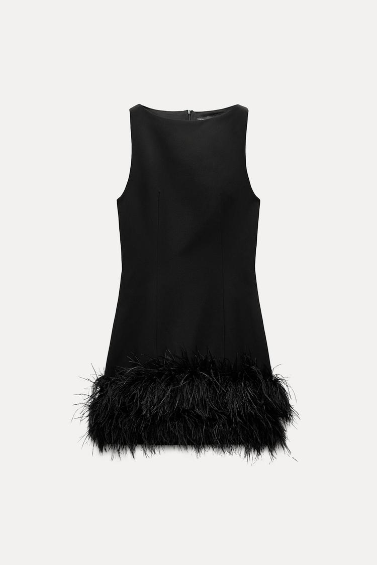 Claudia™ | Feather Dress