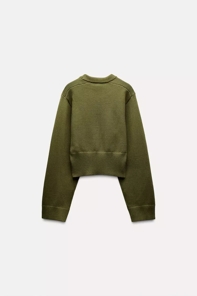 Thalia™ | Green Sweater