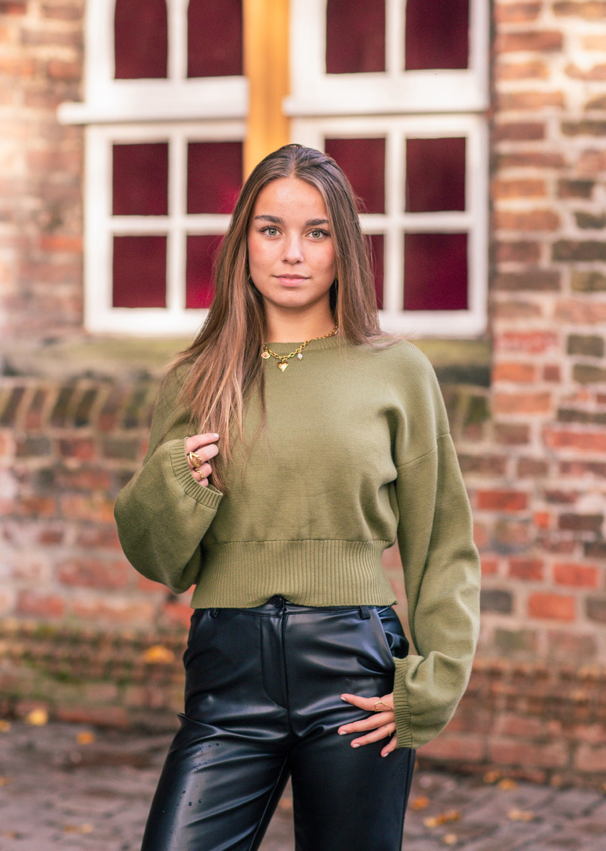 Thalia™ | Green Sweater