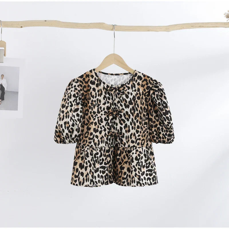 Lena™ | Leopard top