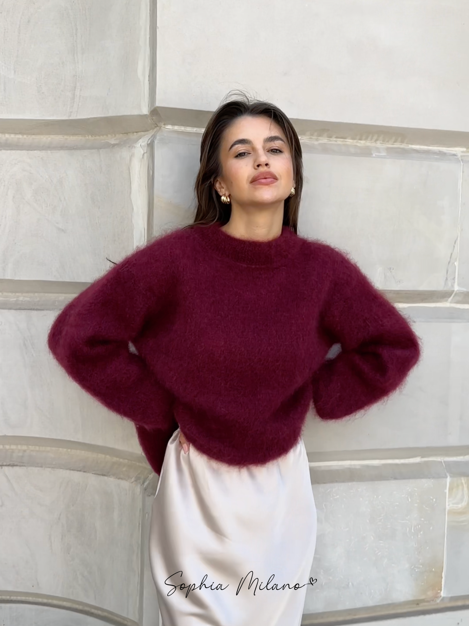 Sophia™ | Mohair Crewneck